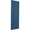 Ekena Millwork True Fit PVC Single Panel Chevron Modern Style Fixed Mount Shutters, Sojourn Blue, 15W x 80H, PR TFP001CV15X080HB - alternate 4